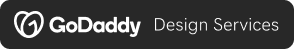 GoDaddy Design Services logo black